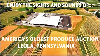 LEOLA PRODUCE AUCTION in Lancasters AMISH LANDIt Spawned a Nationwide Movement for PRODUCE Sales [upl. by Risley619]