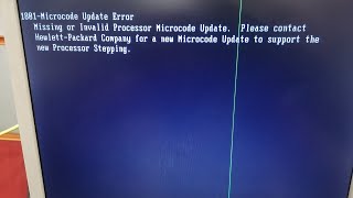 حل مشكله f1 microcode update ERRoR [upl. by Eceeryt995]