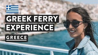 GREEK FERRIES  PRICES amp SEATS  Athens to Mykonos Hellenic Seaways  Greece Travel Vlog [upl. by Sackey953]