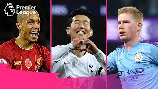 BEST Premier League Goals of the Month  November  201920  201516 [upl. by Kalasky432]