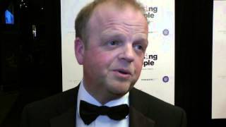 Toby Jones Interview  Critics Circle Awards 2013 [upl. by Onyx458]