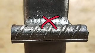 metal rod welding tricks that not many people know  arc welding [upl. by Atelahs]