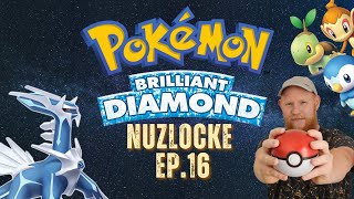 EP16  EPIC POKÉMON BRILLIANT DIAMOND NUZLOCKE PLAYTHROUGH Can We Survive the Ultimate Challenge [upl. by Gut551]