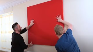 How to install ProSound Acoustic Wall Panels An easy DIY installation guide [upl. by Holmen]