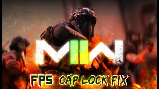 CODMW2 60FPS CapLock Fix VSync FPScap already off Click here [upl. by Ttam]