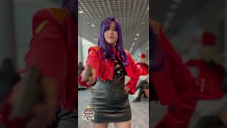 Neon Genesis Evangelion Misato Katsuragi anime cosplay neongenesisevangelion [upl. by Ottie]