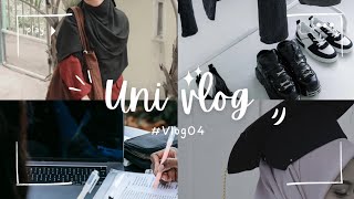 Vlog04 uni vlog 📚👩🏻‍🎓🌷✨️ [upl. by Achilles561]