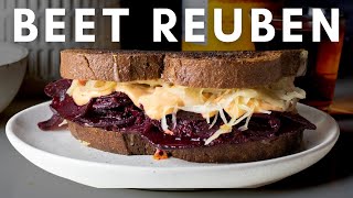 The Ultimate Beet Sandwich A Beet Reuben Recipe That Will Make You Forget Pastrami Ever Existed [upl. by Noyahs239]