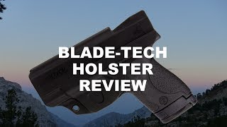 BLADETECH HOLSTER REVIEW [upl. by Aneerbas689]