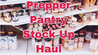 Prepper Pantry Shopping For Emergencies [upl. by Eimmas]