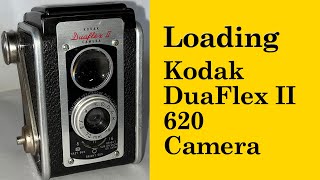 Kodak DuaFlex II 620 Film Camera  How To Load [upl. by Carmita]