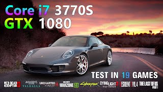 Core i7 3770S  GTX 1080  19 Games Tested  2024 [upl. by Annaes821]