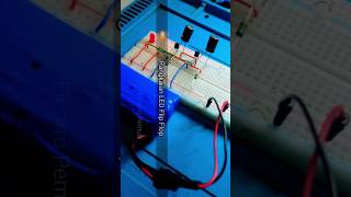 Cara Membuat Rangkaian LED Flip Flop Sederhana basic led circuit [upl. by Enyad]