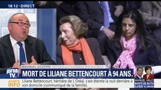 Liliane Bettencourt héritière de LOréal est décédée à lâge de 94 ans [upl. by Carney358]