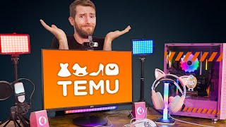 You Wanted a TEMU Gaming Setup…You were wrong [upl. by Natiha]