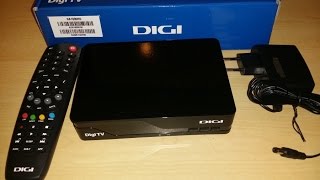 Kaon NA1000 HD  Decodor de Satelit DIGI Unboxing [upl. by Aanas]