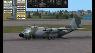 Captain Sim C130 Startup [upl. by Joshia]