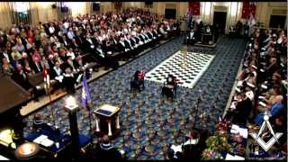 Freemason Ritual Video  The AIF Memorial Lodge [upl. by Kinney]