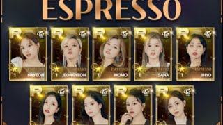 Twice  Espresso hard mode  Superstar JYP [upl. by Dowling]