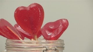 How To Make Heart Shaped Lollipops [upl. by Esac]