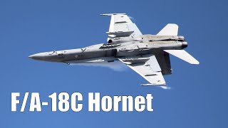 Finnish FA18C Hornet Full Airshow 2782022 Sweden  SweAF 2022 [upl. by Rysler894]