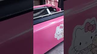 Olivetti lettera 25 rosa Custom de la gatita Kitty [upl. by Imis]