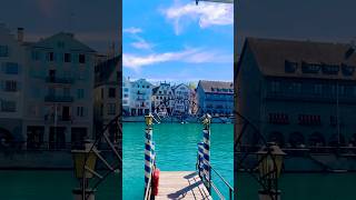 Zurich Switzerland 🇨🇭 Limmat River shorts travel zurich switzerland [upl. by O'Connell135]