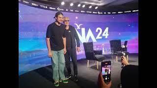 CONFERENCIA DE PRENSA DE ANDREA BOCELLI Y MATEO EN EL FESTIVAL DE VIÑA 2024 [upl. by Drusi]