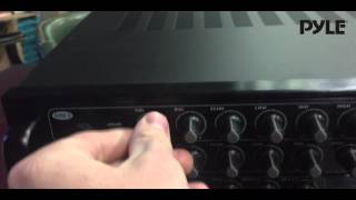 Pyle PMXAKB1000 PMXAKB2000 Karaoke Mixer  How to Setup [upl. by Wanonah]