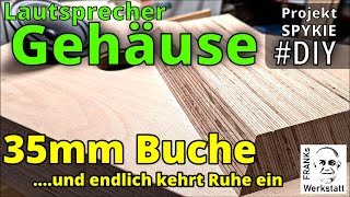 MASSIV WIE EIN BLOCKHAUS  Die Gehäuse fürs Projekt SPYKIE  TQWT DIY [upl. by Hennessy]