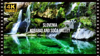 Beautiful Slovenia 🇸🇮 Kobarid and Soča Valley 4K [upl. by Hajar]