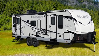 Quick Tour of the new Nash 25DS travel trailer [upl. by Coshow]