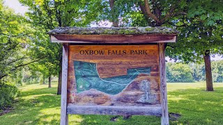 Oxbow Falls County Park 6919 Oxbow Rd Canastota NY [upl. by Salangi]