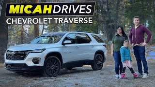 2022 Chevrolet Traverse  Family SUV Review [upl. by Ahsimat373]