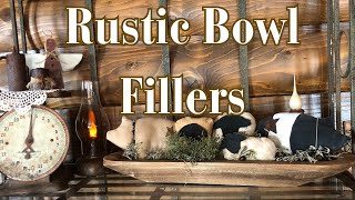 DIY Rustic Country Bowl Fillers [upl. by Hijoung]