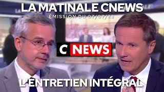 Émeutes Motion de censure  Nicolas DupontAignan sur CNEWS • 07072023 [upl. by Gottlieb]