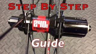 DT Swiss 240 Ratchet Freehub Quick Service Guide [upl. by Tasia]