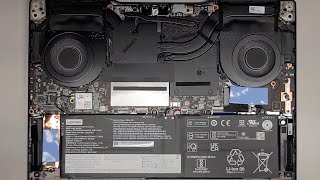 Lenovo Legion S7 15ACH6 Disassembly RAM SSD Hard Drive Upgrade Battery Replacement Repair Quick Look [upl. by Angelle72]