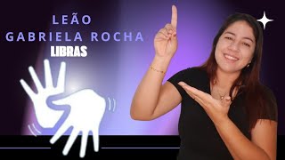 Leão Gabriela Rocha  Libras [upl. by Lenard]