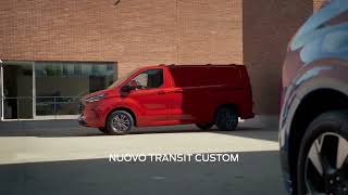 Nuovo Transit Custom  Ford Italia [upl. by Jasmine]