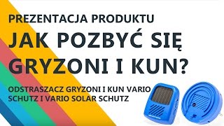 Jak pozbyć się gryzoni i kun Odstraszacz gryzoni Vario Schutz i Vario Solar Schutz Odstraszacz kun [upl. by Namharludba]