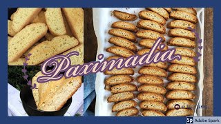 Best Paximadia  Greek anise seed flavoured biscotti type cookie [upl. by Cofsky]