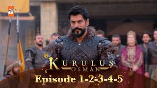 Kurulus Osman Urdu  Season 5 Episode 12345 [upl. by Pallaten812]