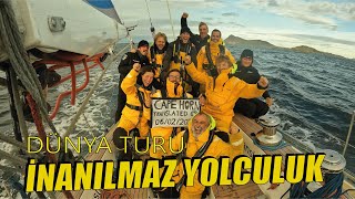 YELKENLİ TEKNE İLE DÜNYAYI TAM TUR DÖNEN TÜRKİYENİN EN GENÇ YELKENCİLERİNİN İNANILMAZ YOLCUĞU [upl. by Ley]