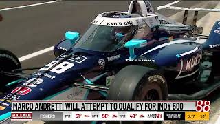 Marco Andretti will attempt to qualify for Indy 500 [upl. by Zetta]