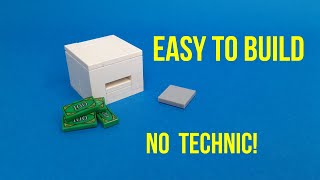 How to make a small lego safe with key  Easy to build [upl. by Lucey]