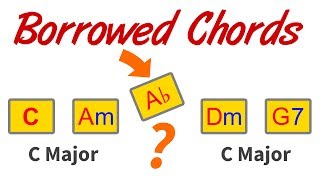 Borrowed Chords  How To Spot amp Switch Scales [upl. by Notlok]