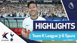 Son scores two in Korea as Spurs win CRAZY preseason opener  HIGHLIGHTS  Team K League 36 Spurs [upl. by Enoved264]