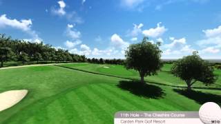 Carden Park Resort  Hole 11  Cheshire Course [upl. by Aiset746]