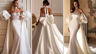 100 Stunning Wedding Gowns for 2024  Bridal Emotions During Dress Fittings [upl. by Asilet]